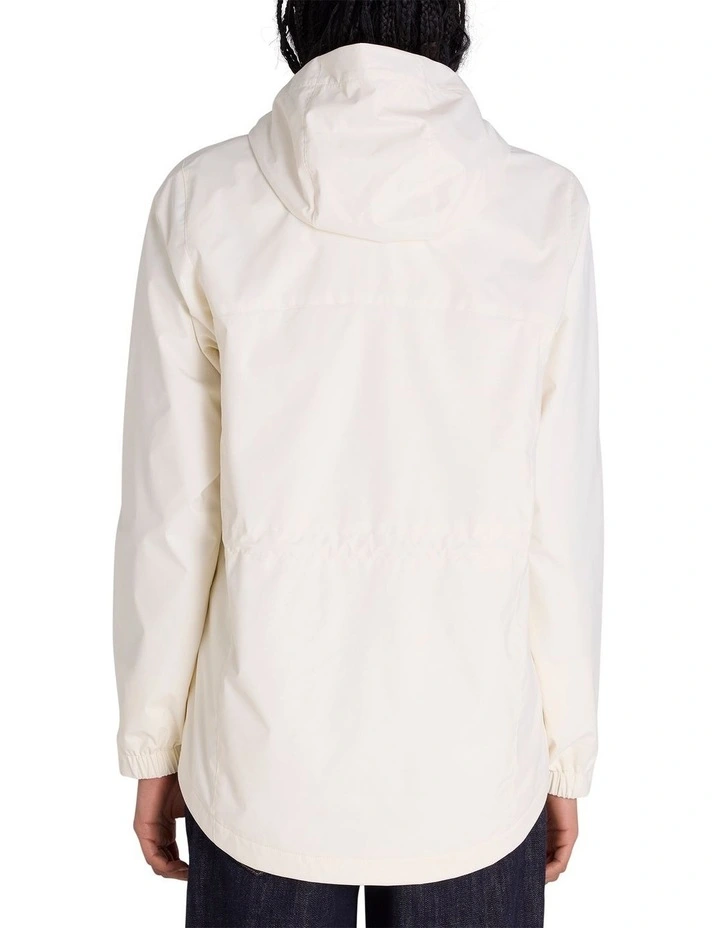 Rain Jacket in Stone image 2