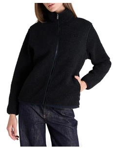 Sherpa Jacket in Black