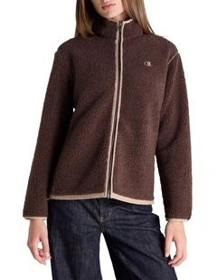 Sherpa Jacket in Brown