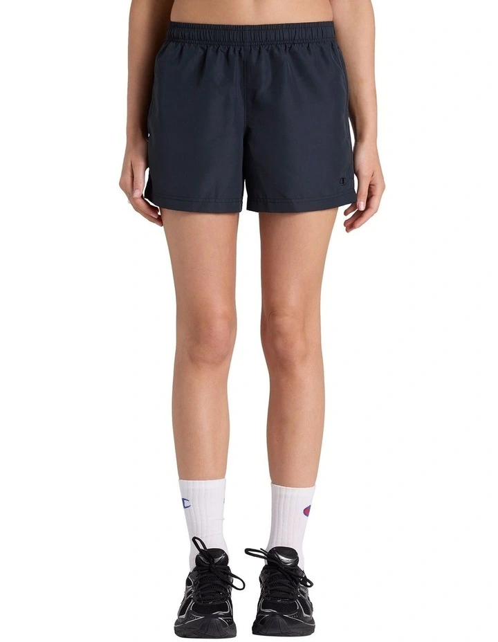 Infinity Microfibre Short in Black image 1