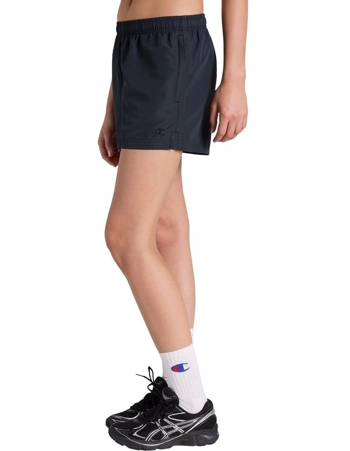 Infinity Microfibre Short in Black image 3