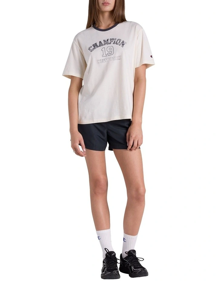 Infinity Microfibre Short in Black image 4