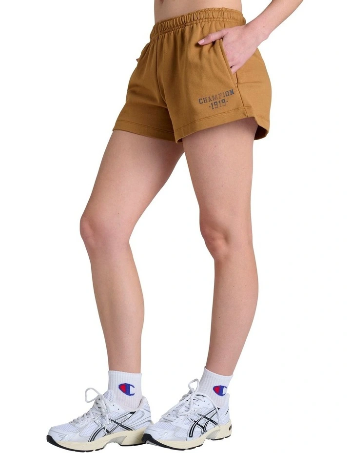 Legacy Graphic short in Brown image 3