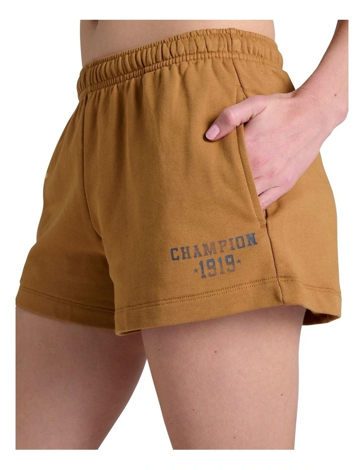 Legacy Graphic short in Brown image 5