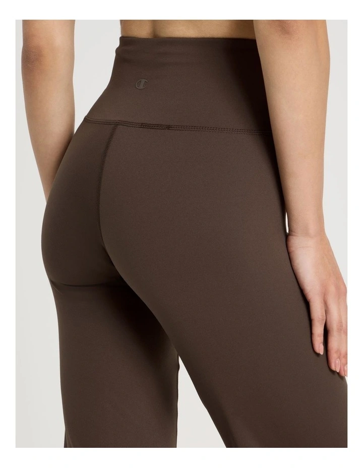 Base One Flare Legging in Brown image 2