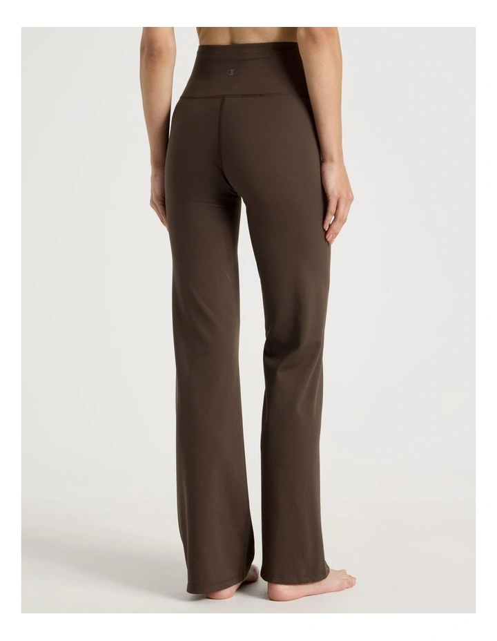Base One Flare Legging in Brown image 4