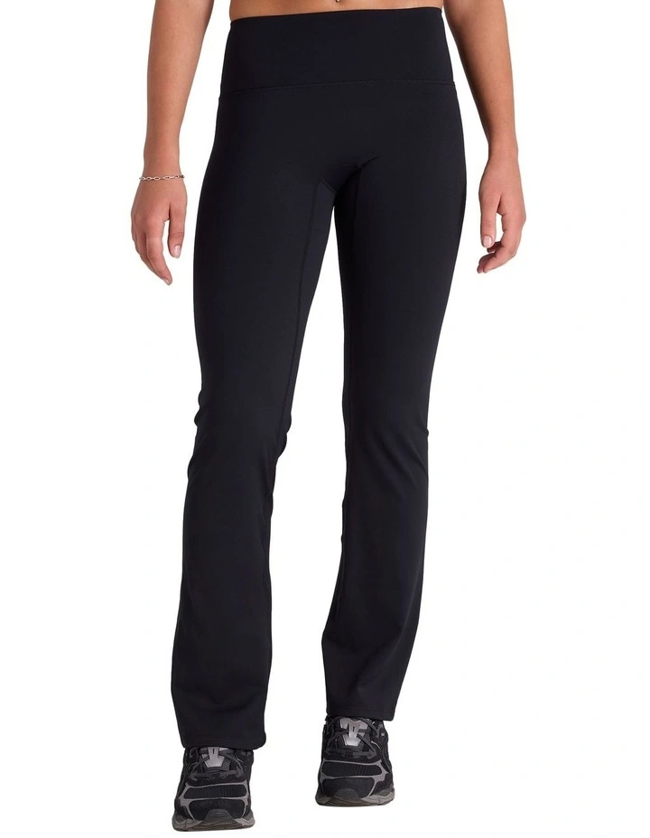 Base One Flare Legging in Black image 1