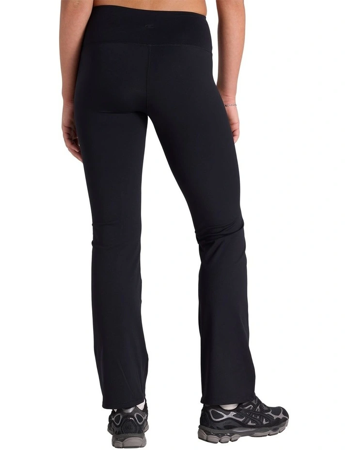 Base One Flare Legging in Black image 2