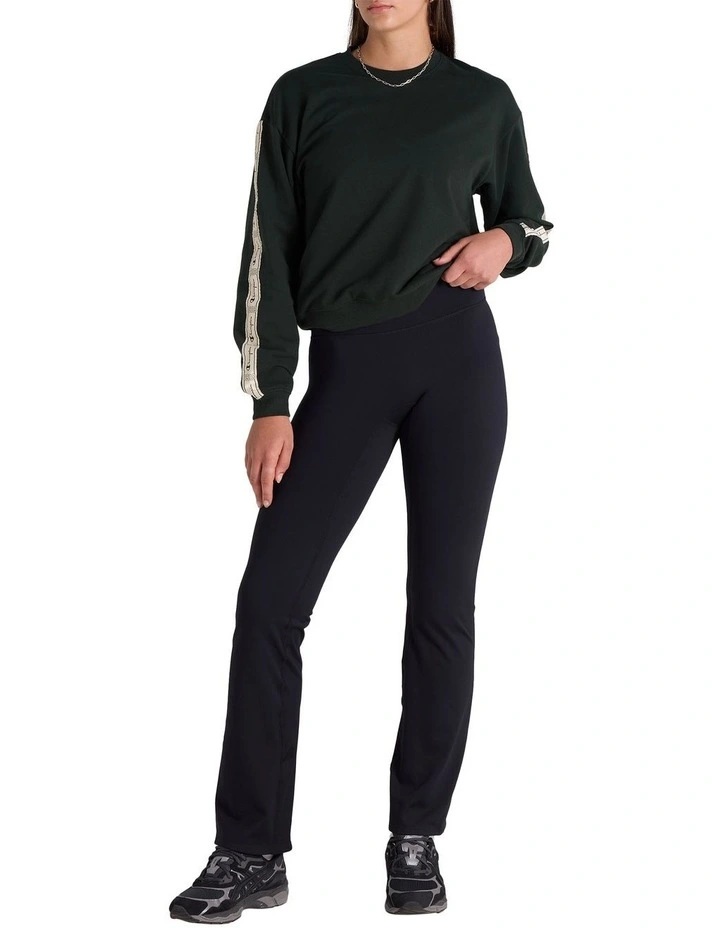 Base One Flare Legging in Black image 4