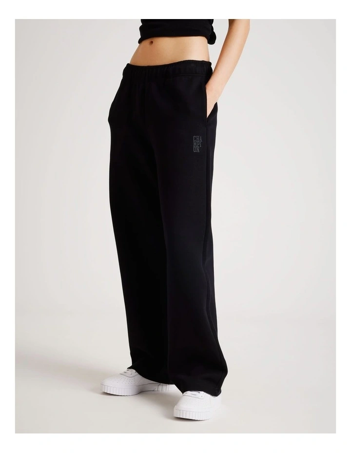 Rochester Base Straight leg Jogger in Black image 1