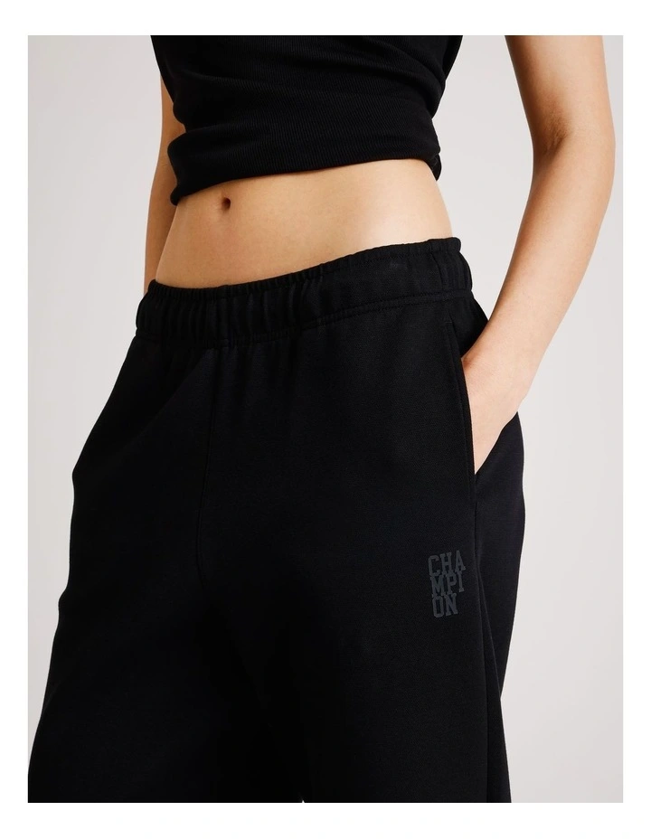 Rochester Base Straight leg Jogger in Black image 4