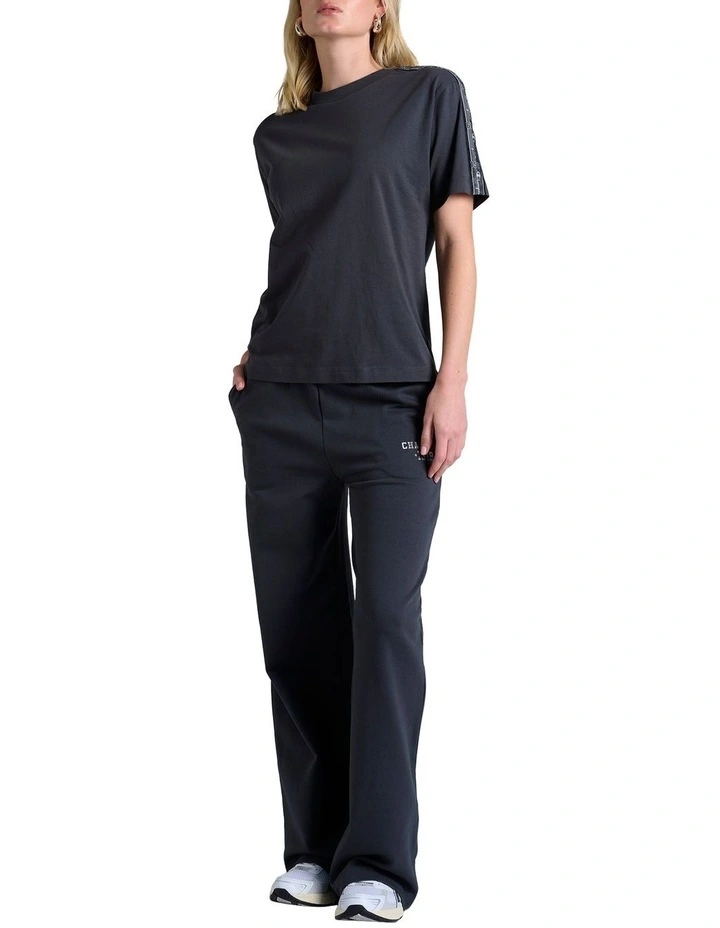 Legacy Graphic Wide Leg Pant in Grey image 4
