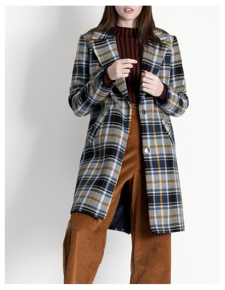 Hi There From Karen Walker Oversized Check Coat