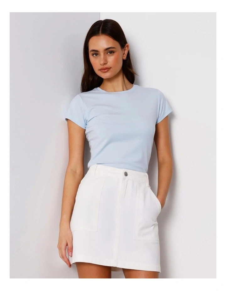 Soft Baby Tee in Ice Water image 1