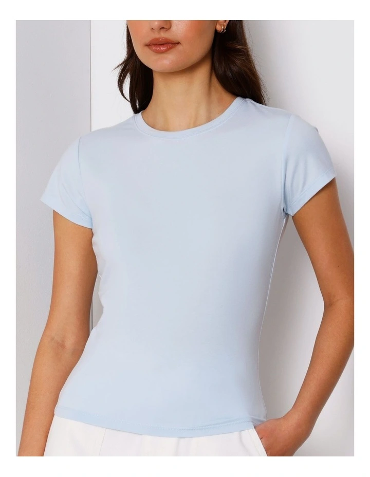 Soft Baby Tee in Ice Water image 3