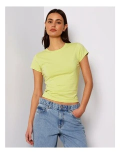 Soft Baby Tee in Pale Green