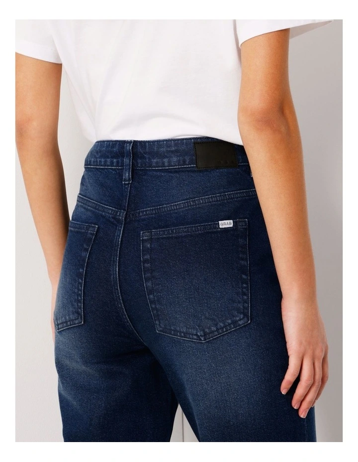 Organic Cotton Blend Flare Jean in Blue Moon image 6