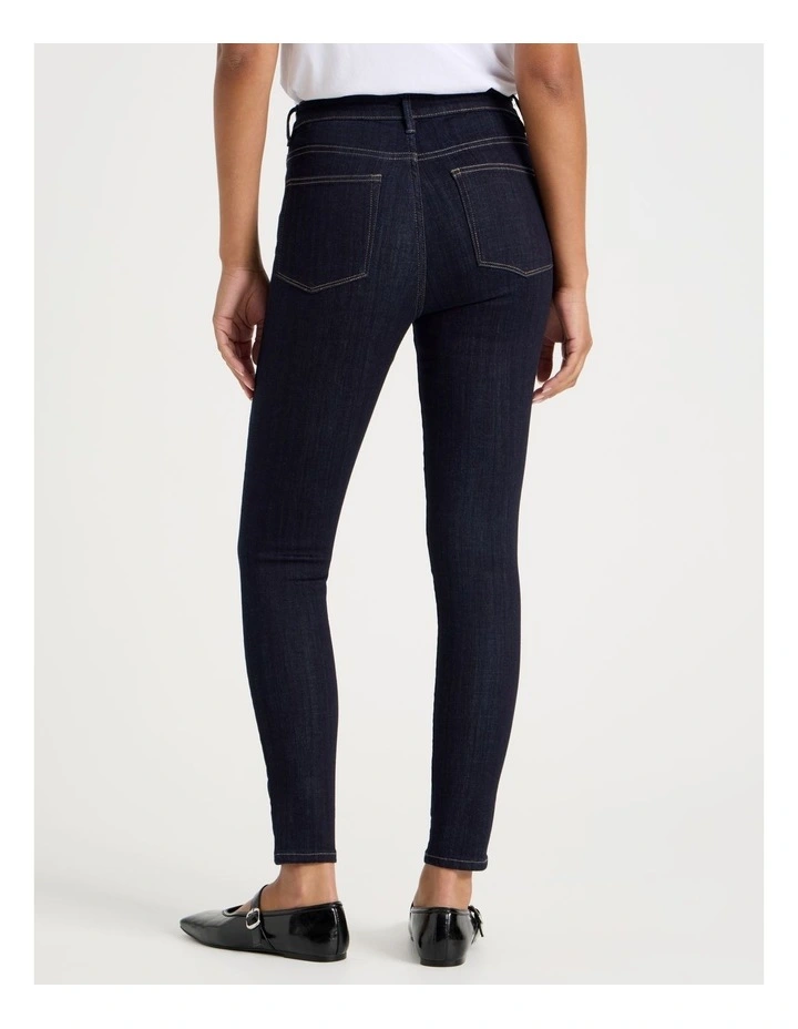 Skinny Shape In Jean In Rinse image 4