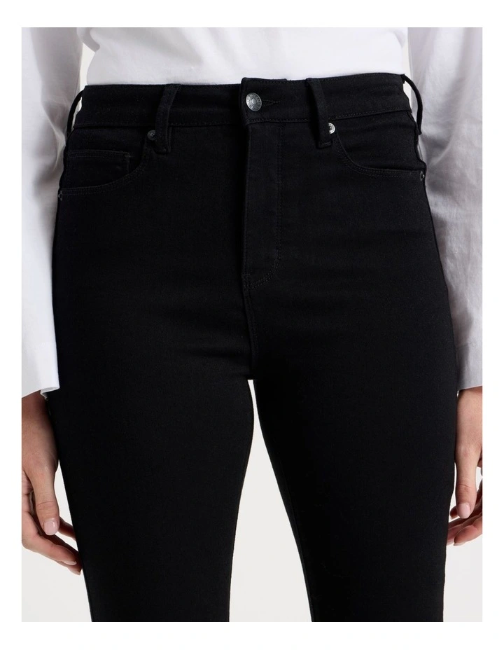 Skinny Shape Jean in Black image 3