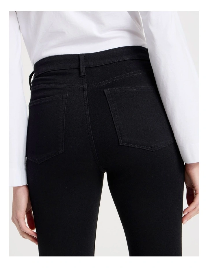 Skinny Shape Jean in Black image 6