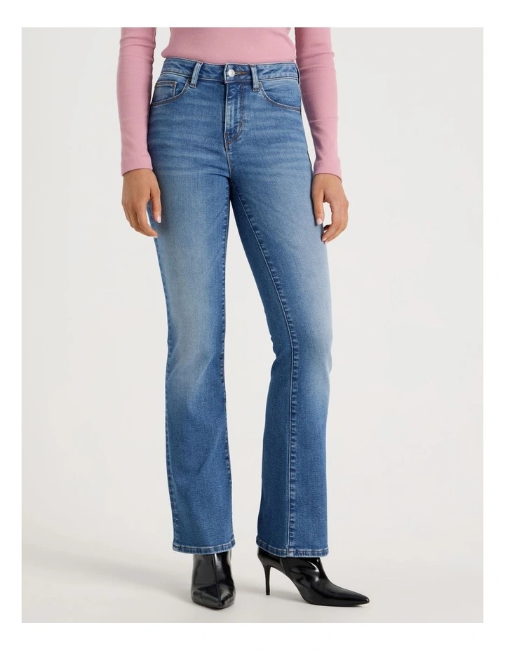 Sculpt Bootcut Mid Rise Jean In Bright Indigo image 2