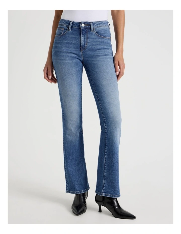 Sculpt Bootcut Mid Rise Jean In Bright Indigo image 2