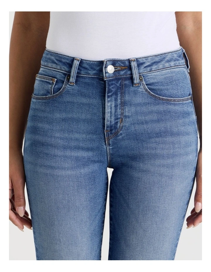 Sculpt Bootcut Mid Rise Jean In Bright Indigo image 3
