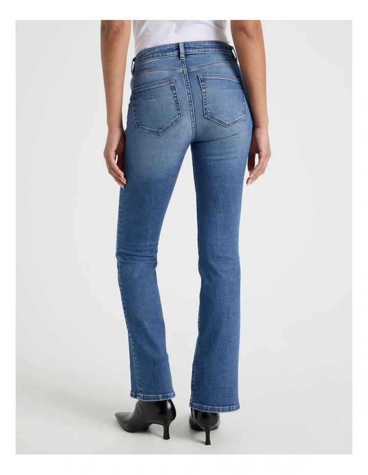 Sculpt Bootcut Mid Rise Jean In Bright Indigo image 6
