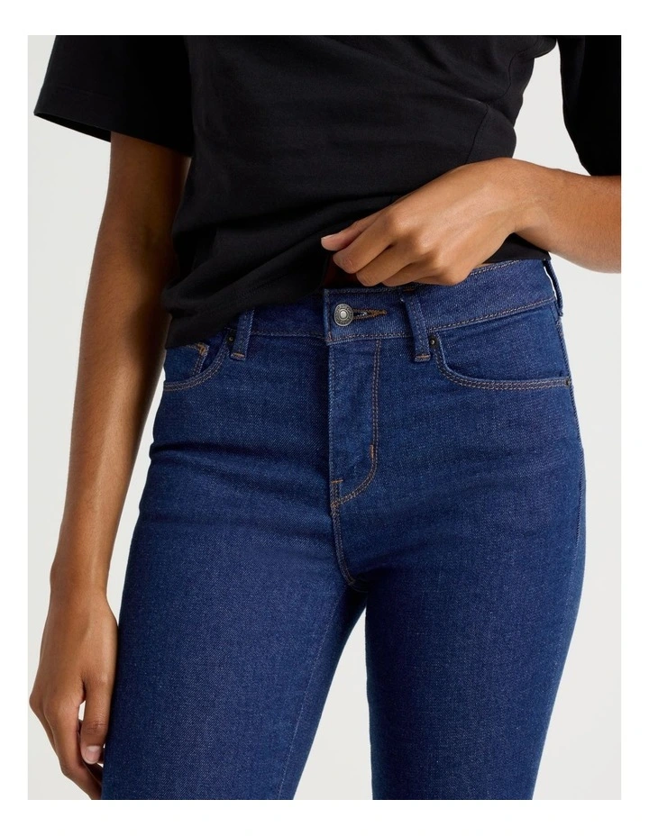 Sculpt Bootcut Mid Rise Jeans in Rinse image 3