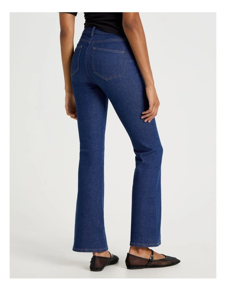 Sculpt Bootcut Mid Rise Jeans in Rinse image 4