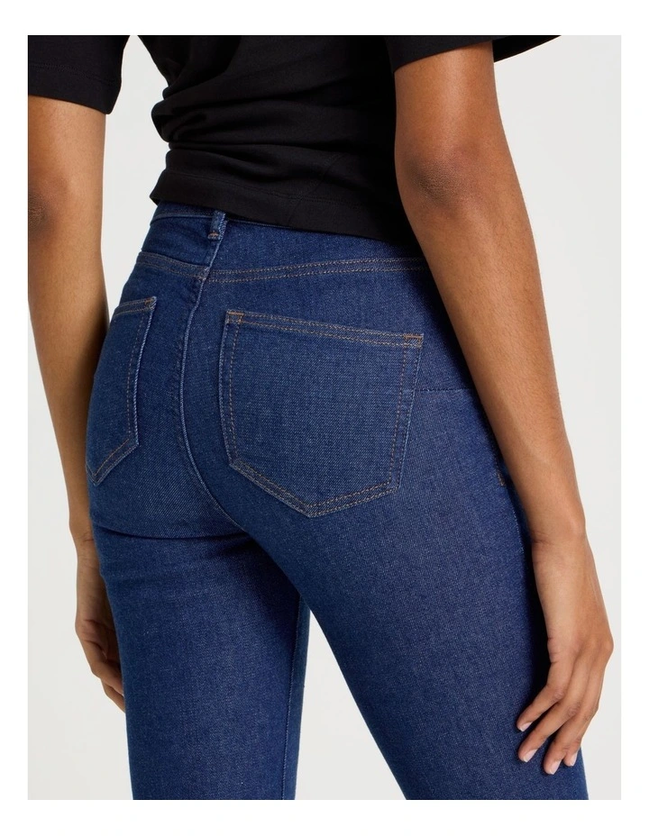 Sculpt Bootcut Mid Rise Jeans in Rinse image 5