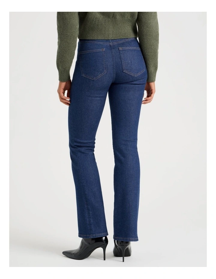 Sculpt Bootcut Mid Rise Jeans in Rinse image 6