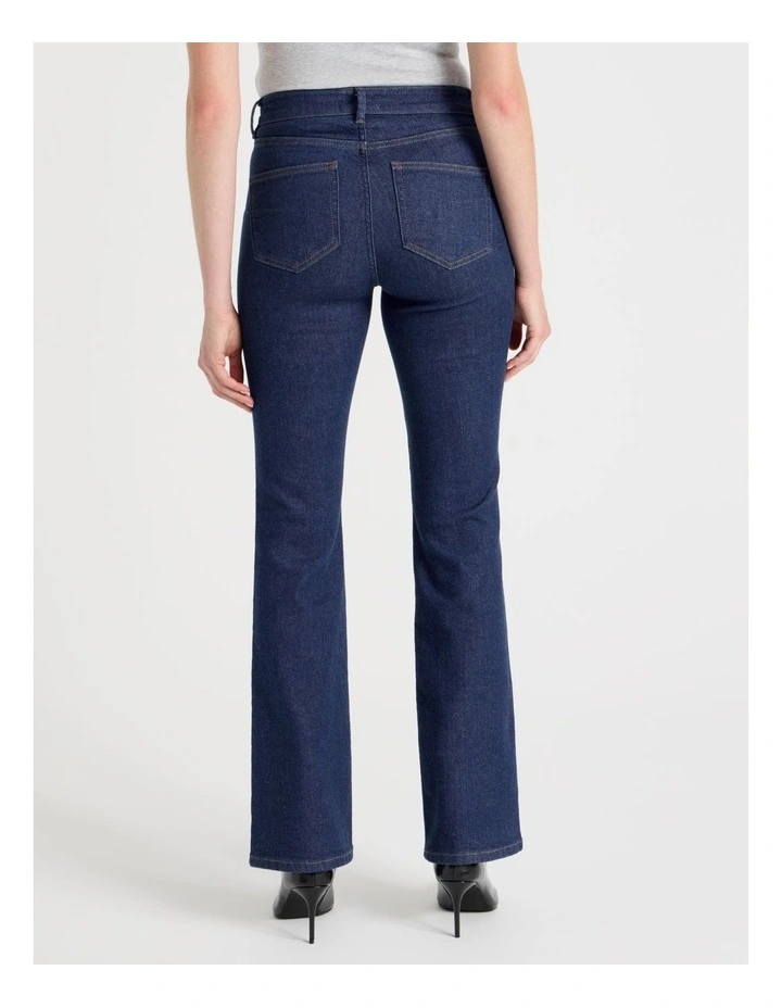 Sculpt Bootcut Mid Rise Jeans in Rinse image 6