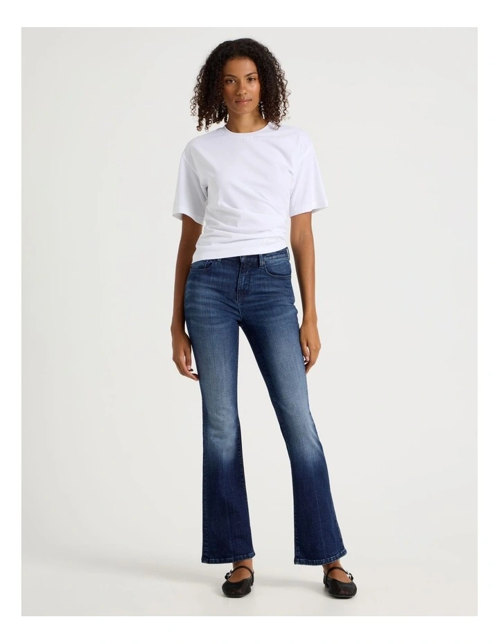 Sculpt Bootcut Mid Rise Jean in Medium Indigo image 1