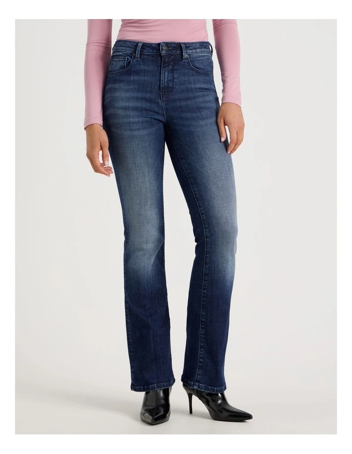 Sculpt Bootcut Mid Rise Jean in Medium Indigo image 2