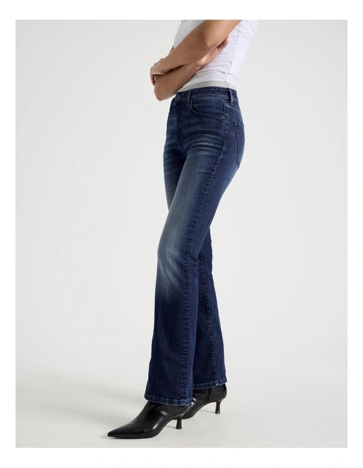 Sculpt Bootcut Mid Rise Jean in Medium Indigo image 2