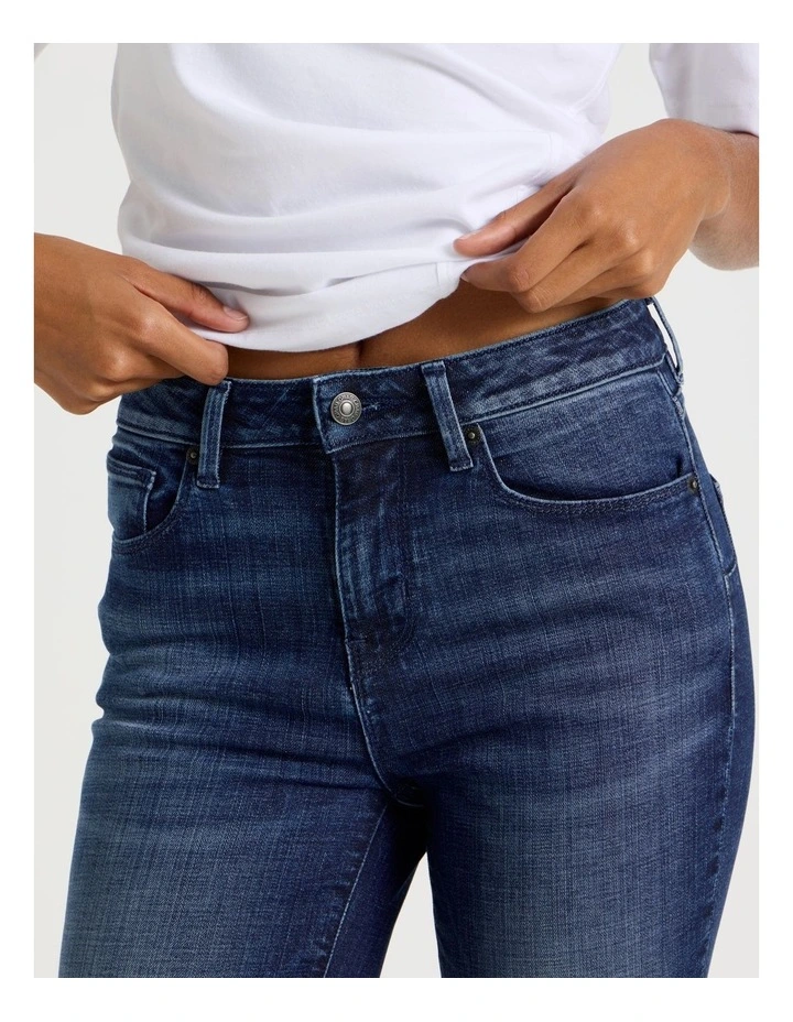 Sculpt Bootcut Mid Rise Jean in Medium Indigo image 3