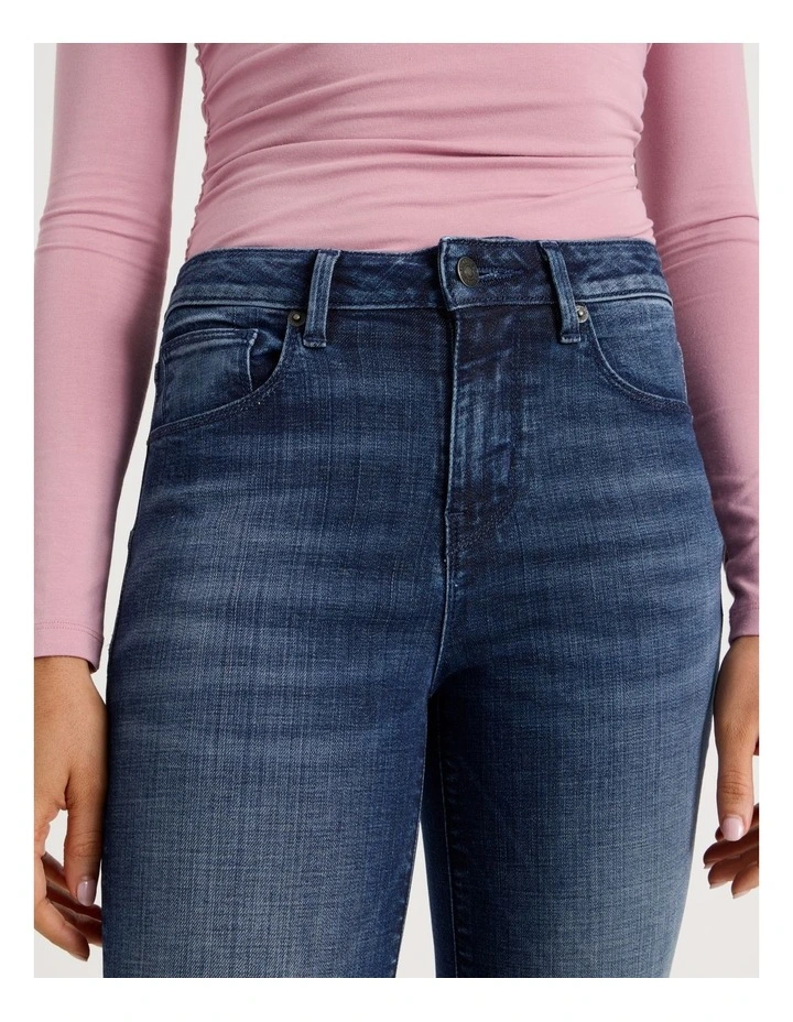 Sculpt Bootcut Mid Rise Jean in Medium Indigo image 4