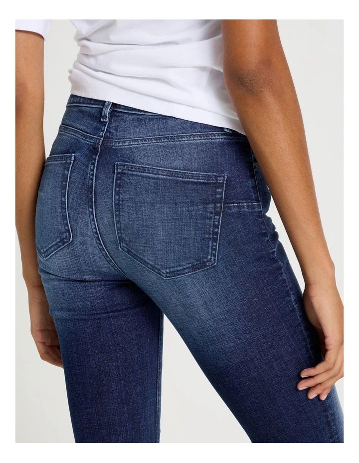 Sculpt Bootcut Mid Rise Jean in Medium Indigo image 4