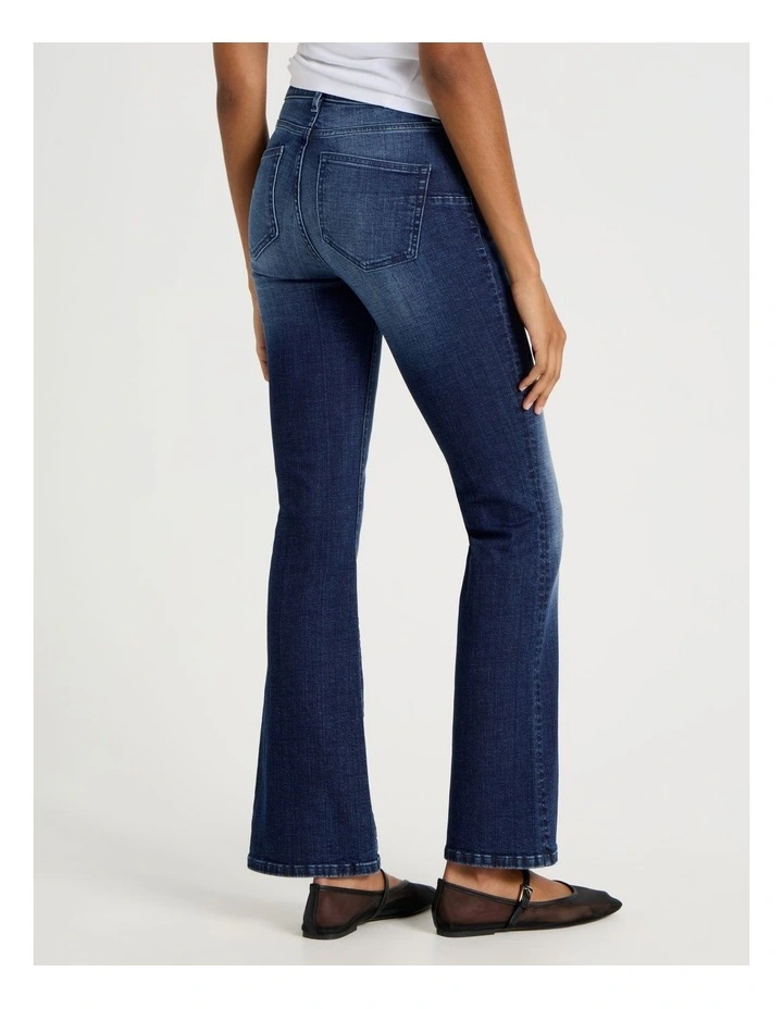 Sculpt Bootcut Mid Rise Jean in Medium Indigo image 5