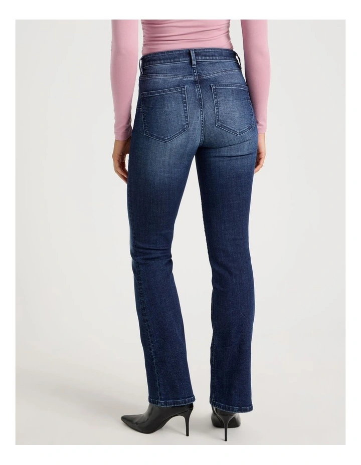 Sculpt Bootcut Mid Rise Jean in Medium Indigo image 6