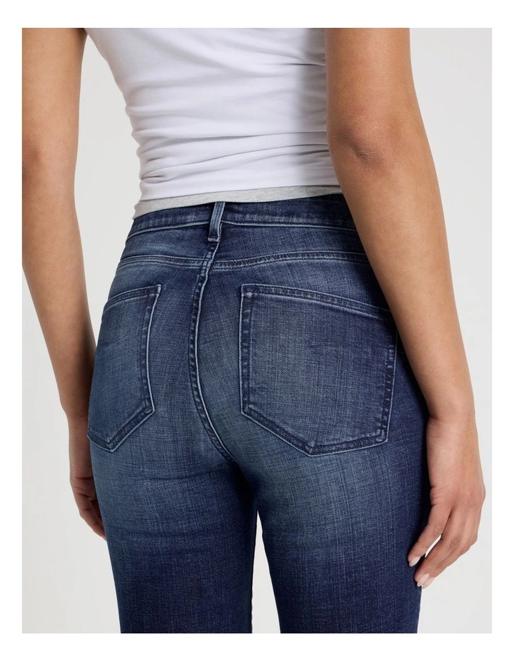 Sculpt Bootcut Mid Rise Jean in Medium Indigo image 7
