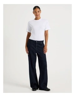Relaxed Low Rise Jean In Rinse