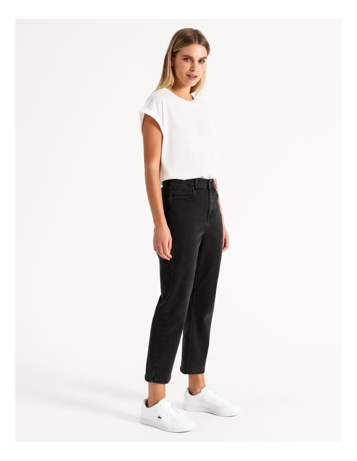 black straight leg jeans womens