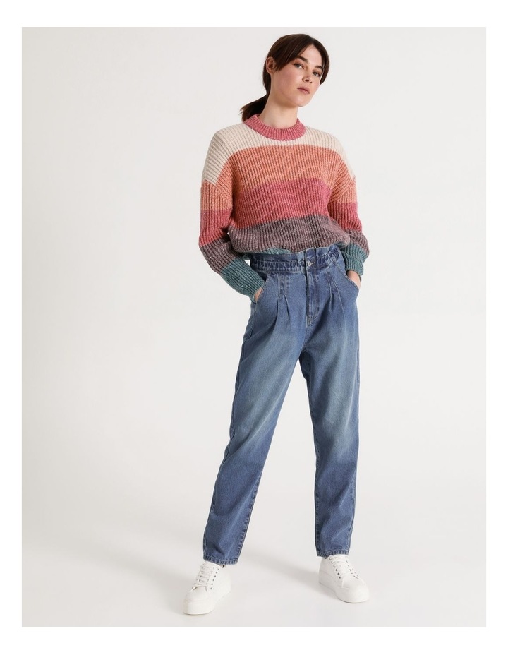 Paperbag Waist Jeans Dakota Blue