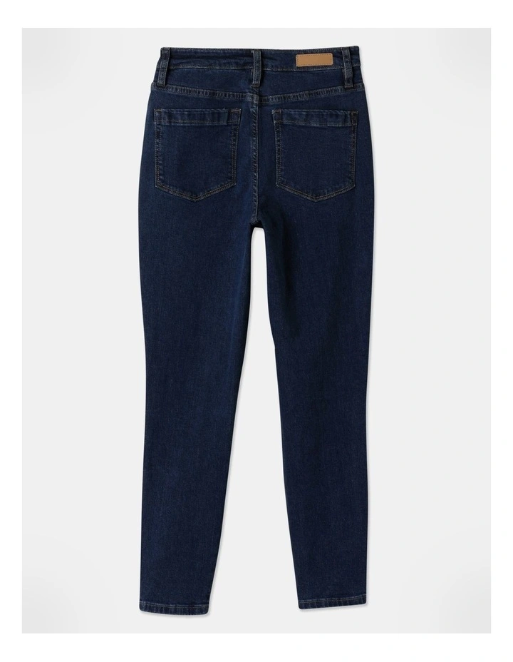 Recycled Blend Olivia Petite Skinny Jean in Mid Blues image 3