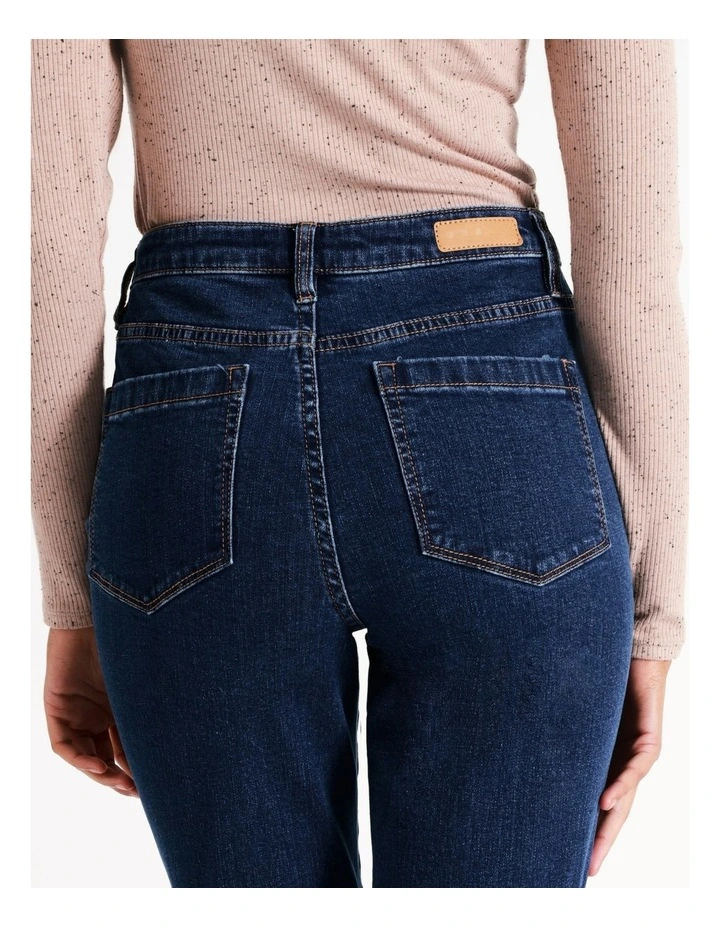 Recycled Blend Olivia Petite Skinny Jean in Mid Blues image 4