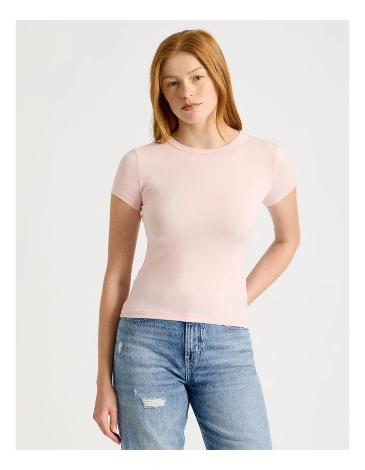 Baby Tee in Lotus image 1