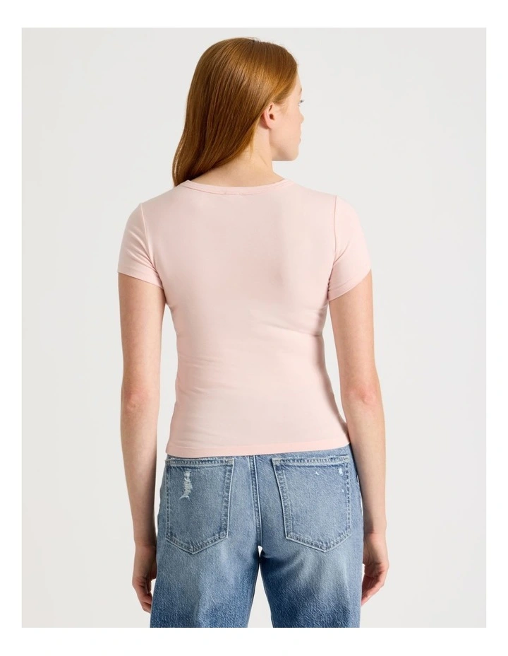 Baby Tee in Lotus image 5