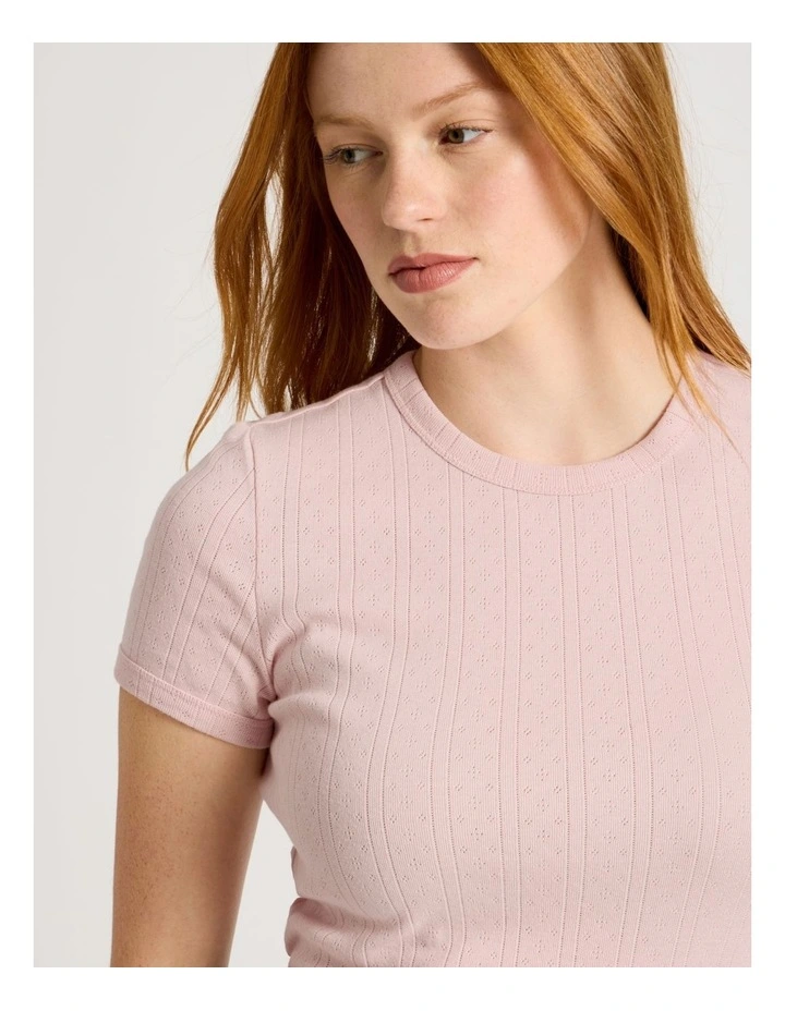 Baby Tee in Lotus image 2